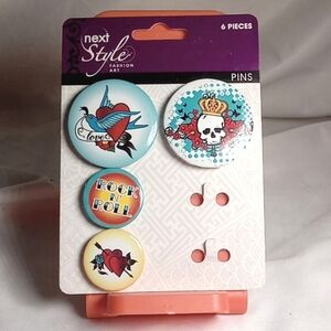 art button pins Next Style fashion